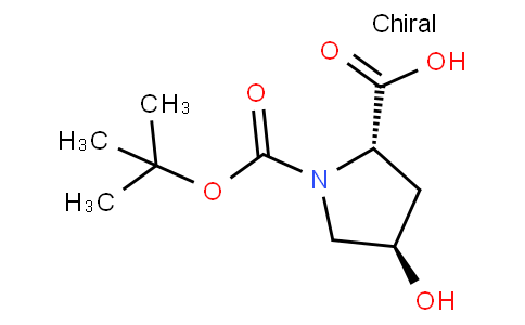 N-叔丁氧羰基-4-羟基-L-脯氨酸