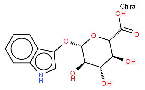 3-Indoxyl-β-D-glucuronic acid cyclohexylammonium salt