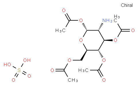 1,3,4,6-tetra-O-acetyl-2-amino-2-deoxy-alpha-D-glucopyranose sulfate