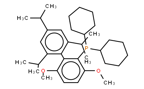 2-(Dicyclohexylphosphino)-3,6-dimethoxy-2'-4' -6'-tri-i-propyl-1,1'-biphenyl