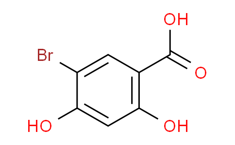5-溴-2,4-二羟基苯甲酸