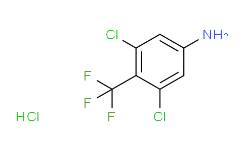 3,5-Dichloro-4-(trifluoromethyl)aniline hydrochloride