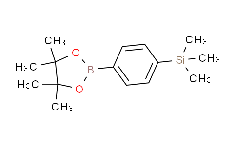 4-Trimethylsilylbenzeneboronic acid pinacol ester