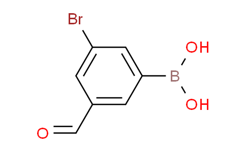 3-溴-5-甲酰基苯硼酸