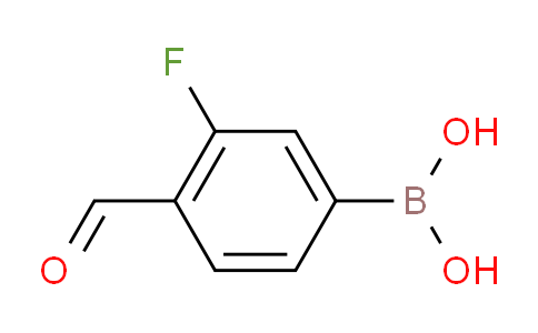 3-氟-4-醛基苯硼酸