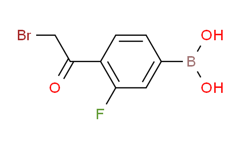 4-溴乙酰基-3-氟苯硼酸