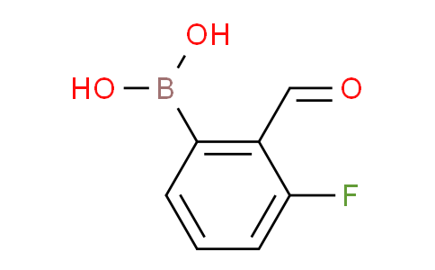 3-Fluoro-2-formylphenylboronic acid