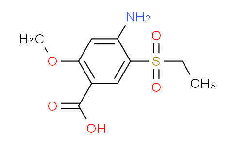 4-氨基-5-(乙基磺酰基)-2-甲氧基苯甲酸