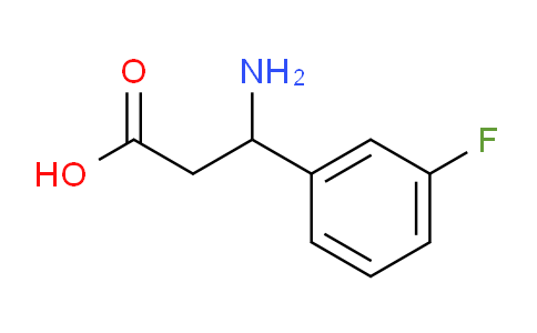 3-amino-3-(3-fluorophenyl)propanoic acid