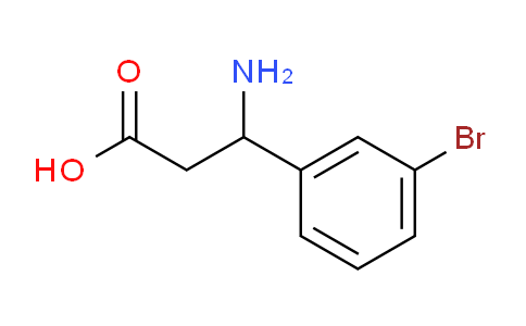 3-amino-3-(3-bromophenyl)propanoic acid