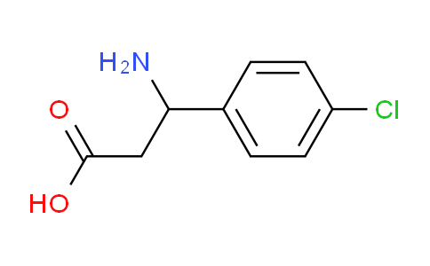 3-amino-3-(4-chlorophenyl)propanoic acid