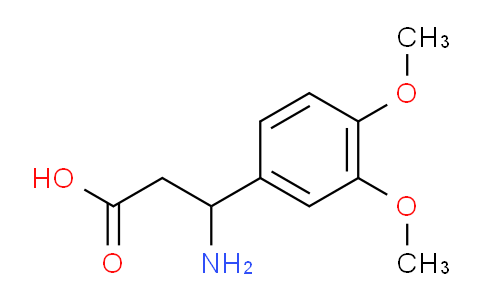 3-amino-3-(3,4-dimethoxyphenyl)propanoic acid