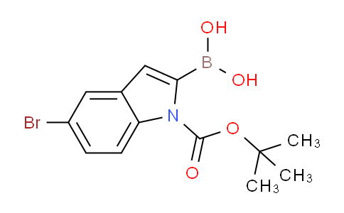 1-BOC-5-溴吲哚-2-硼酸
