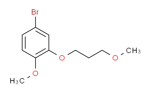 4-bromo-1-methoxy-2-(3-methoxypropoxy)benzene