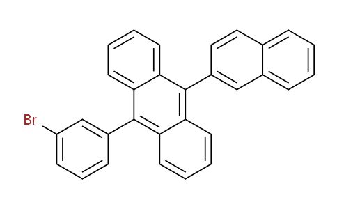 9-(3-Bromophenyl)-10-(2-naphthyl)anthracene