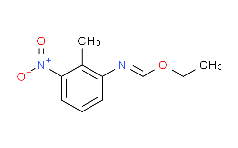 Ethyl N-(2-methyl-3-nitrophenyl)methanimidate