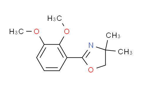 2-(2,3-二甲氧基苯基)-4,4-二甲基-4,5-二氢恶唑