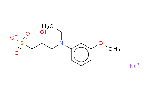 N-乙基-N-（2-羟基-3-磺丙基）-3-甲氧基苯胺钠盐
