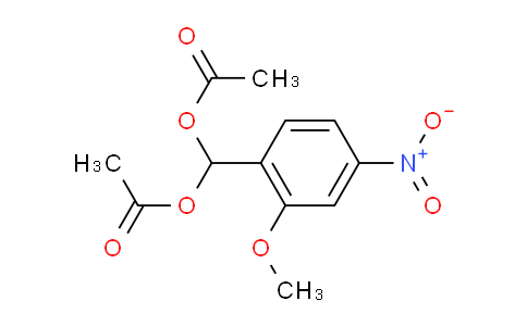 (2-Methoxy-4-nitrophenyl)methylene diacetate