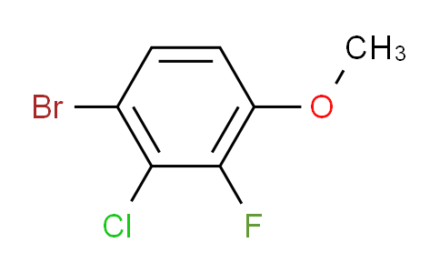 4-Bromo-3-chloro-2-fluoroanisole