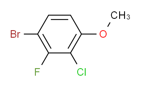 4-Bromo-2-chloro-3-fluoroanisole