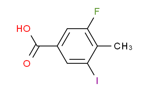 3-氟-5-碘-4-甲基苯甲酸