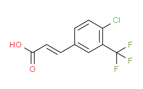 4-氯-3-氟甲基肉桂酸