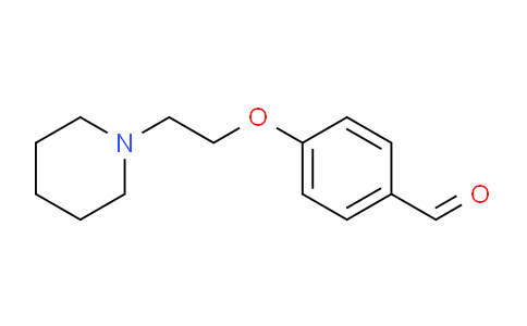 4-(2-Piperidin-1-ylethoxy)benzaldehyde