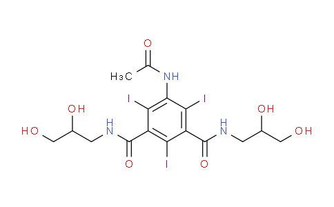 5-(乙酰氨基)-N,N'-双(2,3-二羟基丙基)-2,4,6-三碘-1,3-苯二甲酰胺