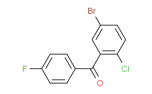 3-(4-氟苯基酮)基-1-溴-4-氯苯基