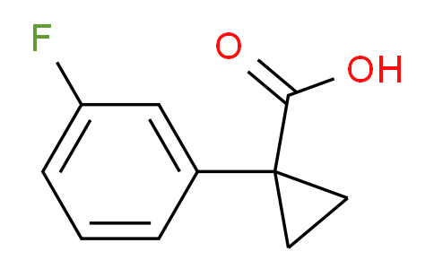 1-(3-Fluorophenyl)cyclopropanecarboxylic acid