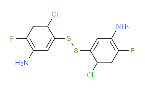 5,5'-Disulfanediylbis(4-chloro-2-fluoroaniline)