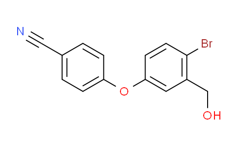 4-[4-溴-3-(羟基甲基)苯氧基]苄腈