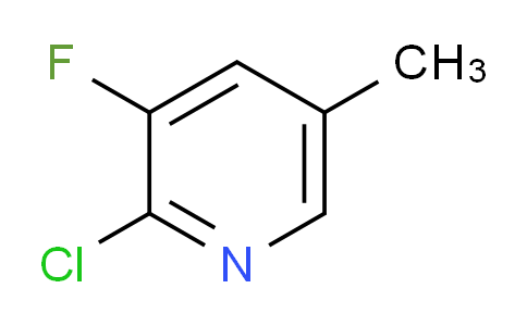 2-氯-3-氟-5-甲基吡啶