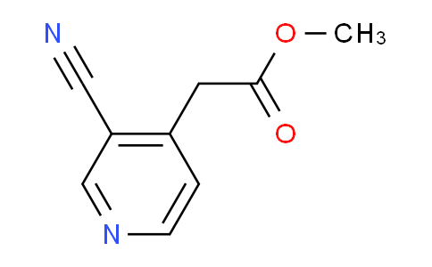 methyl 2-(3-cyanopyridin-4-yl)acetate