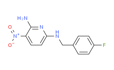 2-Amino-3-nitro-6-(4-fluorobenzyl amino)pyridine