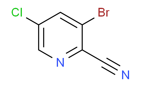 3-Bromo-5-chloropyridine-2-carbonitrile