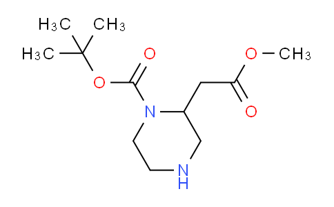 1-Boc-2-methoxycarbonylmethylpiperazine