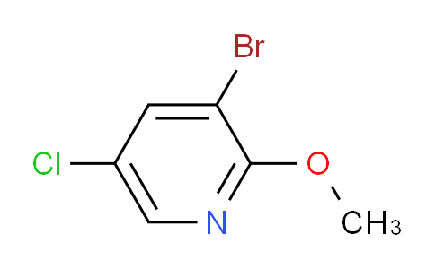 3-bromo-5-chloro-2-methoxypyridine