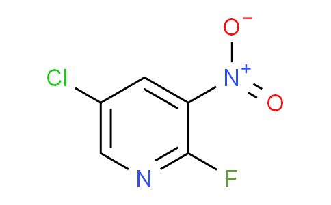 5-chloro-2-fluoro-3-nitropyridine