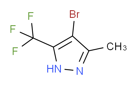 4-Bromo-3-methyl-5-(trifluoromethyl)-1H-pyrazole