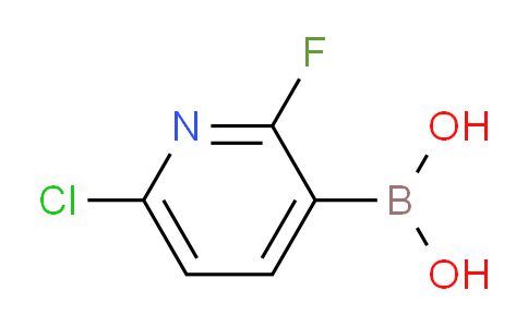 6-chloro-2-fluoropyridine-3-boronic acid