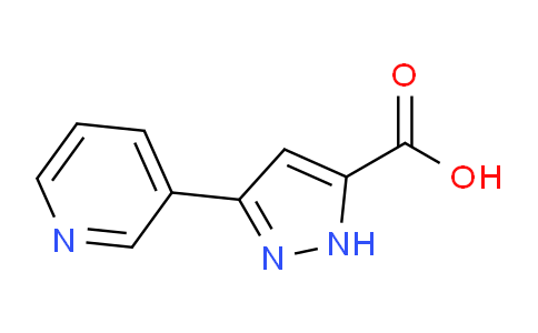3-pyridin-3-yl-1H-pyrazole-5-carboxylic acid