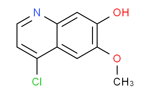 4-chloro-6-methoxy-7-quinolinol