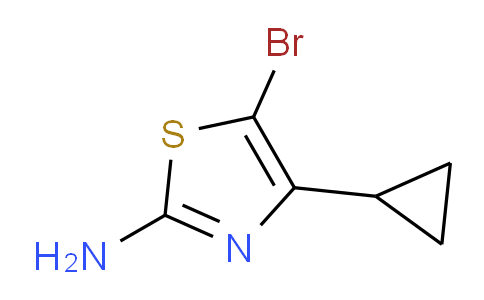 5-bromo-4-cyclopropylthiazol-2-amine