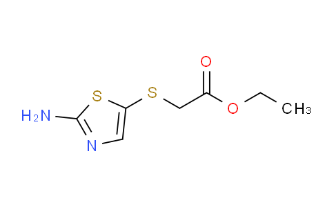 ethyl 2-[(2-amino-1,3-thiazol-5-yl)sulfanyl]acetate