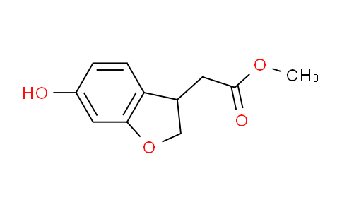 Methyl 2-(6-hydroxy-2,3-dihydrobenzofuran-3-yl)acetate