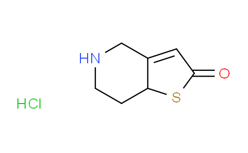 5,6,7,7a-tetrahydrothieno[3,2-C]pyridine-2(4H)-one Hydrochloride