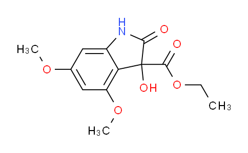 Ethyl 3-hydroxy-4,6-dimethoxy-2-oxoindoline-3-carboxylate