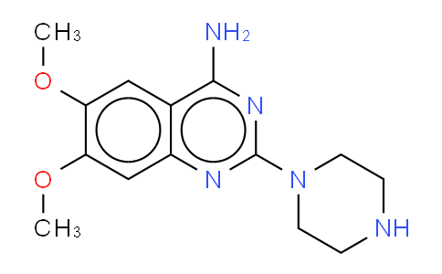 2-Piperazinyl-4-amino-6,7-dimethoxyquinazoline